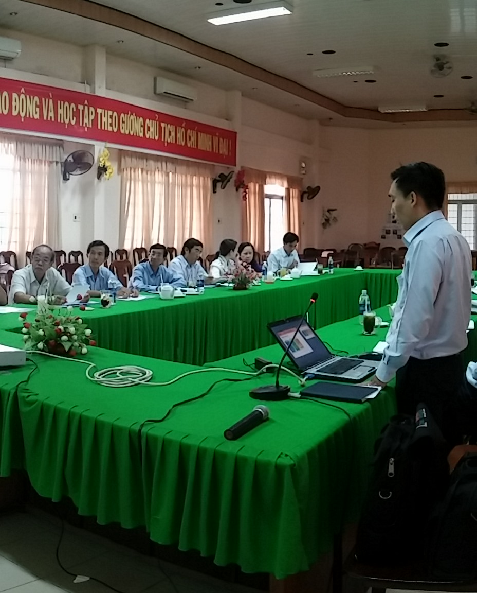 Hội nghị Tổng kết tình hình triển khai phần mềm tại Sở Nông nghiệp và Phát triển nông thôn tỉnh Kiên Giang, CUSC